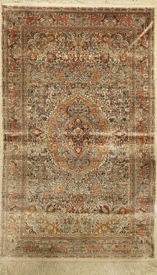 Hereke Seide fein, China, ca. 30 Jahre, reine Naturseide, ca. 156 x 94 cm, ca. 1,0 Mio. Kn/qm, EHZ: 2