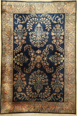 Sarogh Mohadjeran fein, Indien, ca. 30 Jahre, Korkwolle, ca. 291 x 195 cm, EHZ: 2