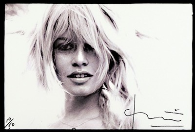 Bert Stern, 1929 - 2013, Farbfotografie, Drucktechnik: Irisprint auf dickem, matten Fotopapier, Titel: "Brigitte Bardot", handsigniert, ...