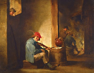 Paul Hoecker, 1854 Oberlangenau/Schlesien-1910 München, Studium an der Akademie München bei Diez, später dort Professor, errang um 1880 erste ...