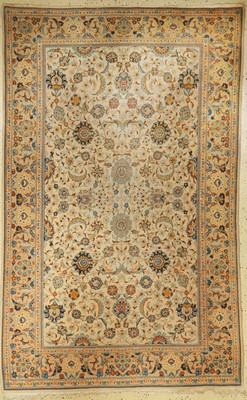 Keschan alt, Persien, ca. 50 Jahre, Wolle auf Baumwolle, ca. 212 x 134 cm, EHZ: 4