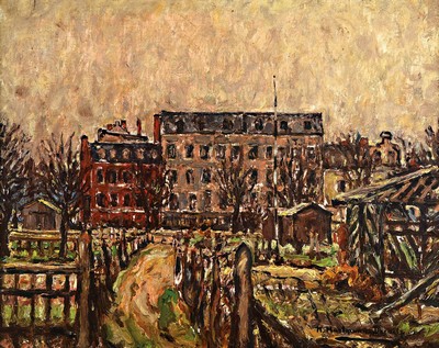 Hermann Hartmann-Drewitz, 1879 Berlin - 1966 Eutin, der Künstler war Mitglied der Berliner Sezession, regelmäßig vertreten bei den großen ...
