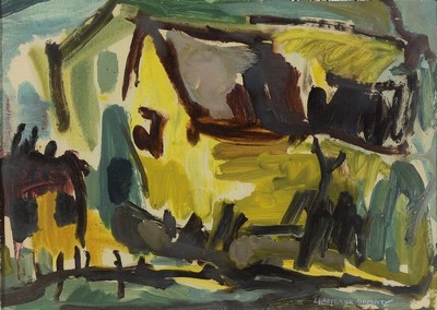 Hermann Hartmann-Drewitz, 1879 Berlin - 1966 Eutin, der Künstler war Mitglied der Berliner Sezession, ab 1918 auf Usedom-Wollin, nach dem Krieg ...