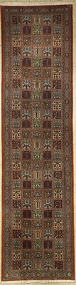 Ghom Kork, Persien, ca. 50 Jahre, Korkwolle, ca. 290 x 77 cm, EHZ: 2
