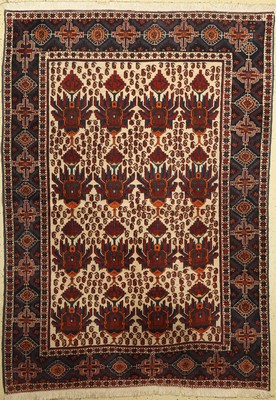 Afschar alt, Persien, um 1950, Wolle auf Baumwolle, ca. 216 x 155 cm, EHZ: 2-3