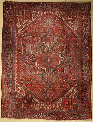 Heriz alt, Persien, um 1950, Wolle auf Baumwolle, ca. 365 x 278 cm, EHZ: 5