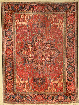 Heriz alt, Persien, um 1950, Wolle auf Baumwolle, ca. 236 x 176 cm, EHZ: 4