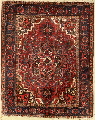 Heriz alt, Persien, um 1950, Wolle auf Baumwolle, ca. 190 x 155 cm, EHZ: 4