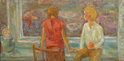Zuschreibung Mohamed Alievich Aksirov, 1931 - 2006, Mitglied des Sowjetischen Künstlerverbandes, 1981-84 Vorsitzender des Kabardino-Balkarischen ...