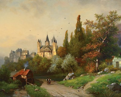 Heinrich Dahmen, 1876 Krefeld-1940 Berlin, Schüler von Emil Orlik und Philipp Frank an der Akademie Berlin, Ausstellung u.a. 1910 Große ...