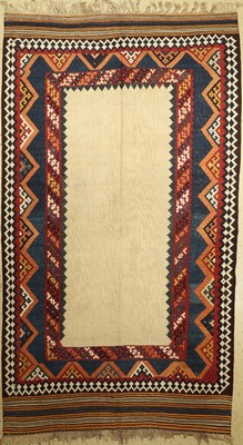 Ghaschgai Kelim alt, Persien, um 1940, Wolle auf Wolle, ca. 292 x 166 cm, EHZ: 3