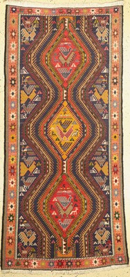Sumagh, Persien, ca. 50 Jahre, Baumwolle, ca. 206 x 99 cm, EHZ: 2