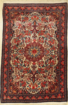 Rosenbidjar fein, Persien, ca. 50 Jahre, Korkwolle, ca. 163 x 106 cm, EHZ: 2-3