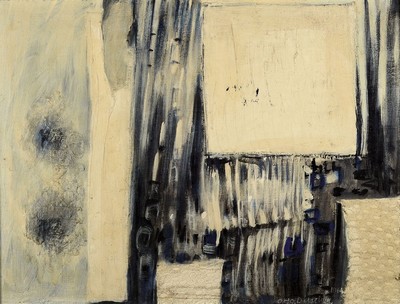 Otto Ditscher, 1903 Neuhofen - 1987, "Insel", Öl/Lwd., dat. 1969, verso von bez. und signiert Otto Ditscher II. 1964 Mischt., 52 x 69 cm, ...