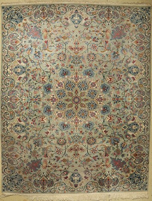 Keschan alt, Persien, ca. 60 Jahre, Wolle auf Baumwolle, ca. 358 x 286 cm, EHZ: 4-5