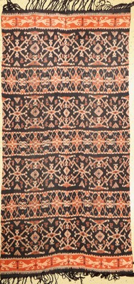 Sumba Ikat alt, Indonesien, um 1950, Baumwolle, ca. 240 x 120 cm, EHZ: 2EHZ: 2