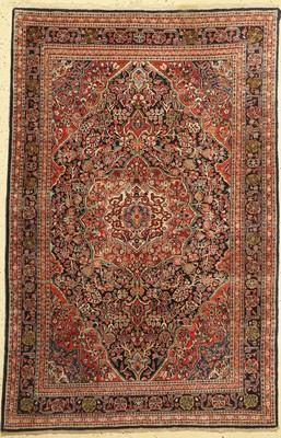 Djosan alt, Persien, um 1930, Wolle auf Baumwolle, ca. 205 x 133 cm, EHZ: 2-3