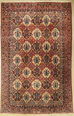 Bachtiar alt, Persien, um 1950, Wolle auf Baumwolle, ca. 317 x 200 cm, EHZ: 2