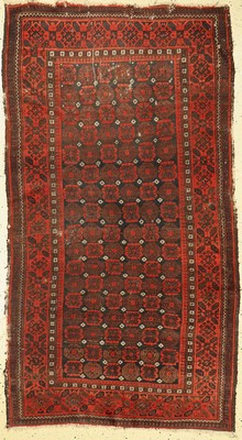 Belutsch antik, Persien, Ende 19.Jhd, Wolleauf Wolle, ca. 187 x 110 cm, EHZ: 5