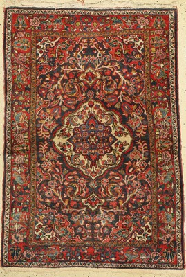 Hamadan alt, Persien, ca. 60 Jahre, Wolle auf Baumwolle, ca. 154 x 105 cm, EHZ: 2