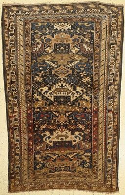 Shirvan antik, Kaukasus, Ende 19.Jhd, Wolleauf Wolle, ca. 185 x 119 cm, EHZ: 3