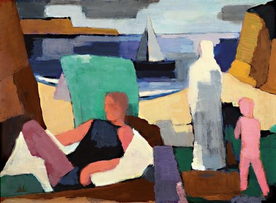 Hellmuth Mueller-Leutert, 1892 Gießen - 1973, Studium Städelschule Frankfurt, stark durch die neue Sachlichkeit und den Expressionismus ...