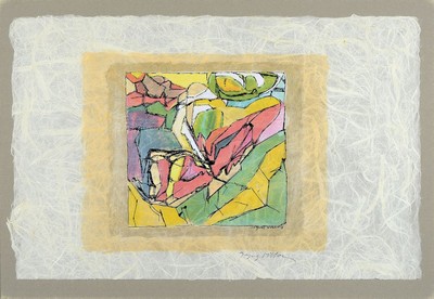 Jacques Villon, 1875 Damville - 1963 Paris, französischer Maler und Grafiker. Lithographie auf handgeschöpftem Papier, re. u. im Druck signiert und ...