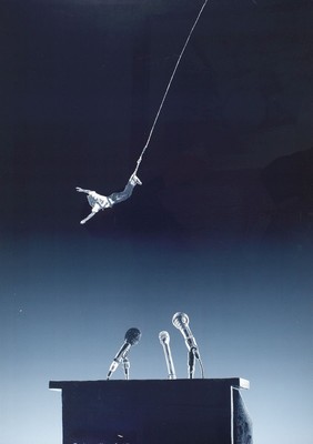 Klaus Staeck, geb. 1938 in Pulsnitz, Offsetlitho auf Papier, num. 30/35, aus 1994, Blattgr. 85 x 59.5 cm, Klaus Staeck ist deutscher Grafikdesigner, ...