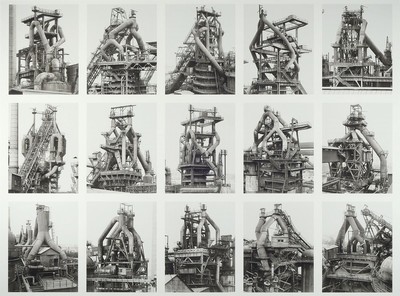 Bernd und Hilla Becher, Fotografie, Drucktechnik: hochwertiger Ditone Pigmentdruck auf dickem Fotopapier, rückseitig von Hilla Becher handsigniert: ...