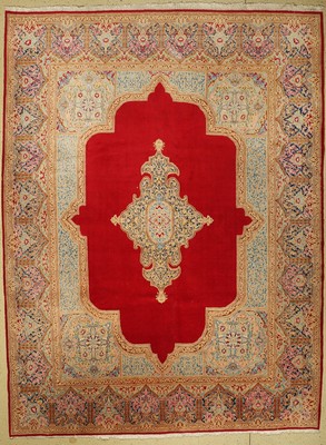 Kerman alt, Persien, ca. 50 Jahre, Wolle auf Baumwolle, ca. 383 x 287 cm, EHZ: 2-3