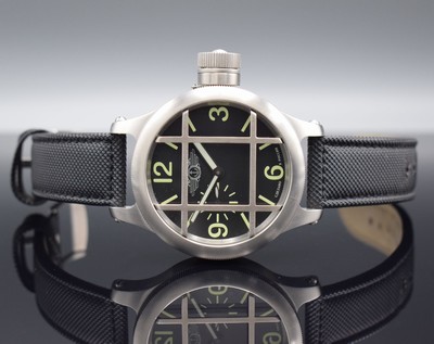 AMPHIBIA russische Taucheruhr in limitierter Auflage von 500 Stück, Russland um 2015, Handaufzug, massives verschr. Gehäuse, Boden mit Kriegsmarine ...