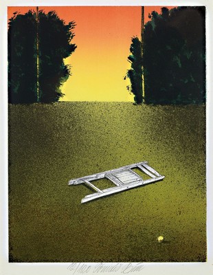 Tomas Bim, geb. 1946, zeitgen. Prager Künstler, Konvolut aus 3 Farblithografien, je handsign., je num., unter Glas gerahmt, je ca. 31x25 cm
