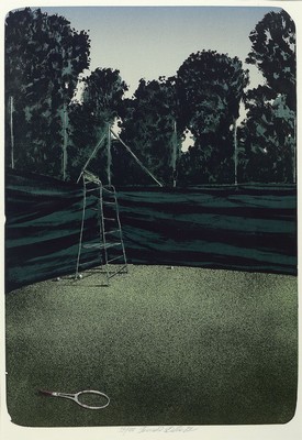Tomas Bim, geb. 1946, zeitgen. Prager Künstler, Konvolut aus 2 Farblithografien, je handsign., je num., unter Glas gerahmt, ca. 80x60 cm, 43x35 cm