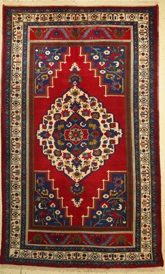 Taspinar alt, Türkei, ca. 60 Jahre, Wolle auf Wolle, ca. 290 x 180 cm, EHZ: 2-3