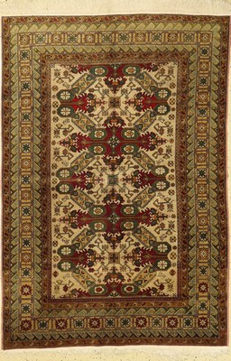 Kazak alt (Seychur), Kaukasus, ca. 50 Jahre, Wolle auf Baumwolle, ca. 198 x 138 cm, EHZ: 2