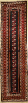 Turkmen Galerie alt, Afghanistan, ca. 50 Jahre, Wolle auf Wolle, ca. 424 x 118 cm, EHZ:3