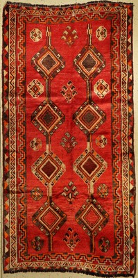 Luri Bachtiar, Persien, um 1940, Wolle auf Wolle, ca. 287 x 143 cm, EHZ: 2-3