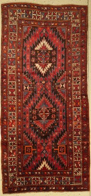 Kazak antik, Kaukasus, um 1910, Wolle auf Wolle, ca. 290 x 138 cm, EHZ: 3