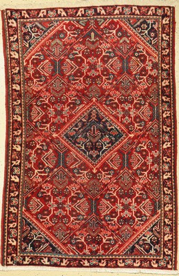 Sarogh Mahal alt, Persien, um 1940, Wolle auf Baumwolle, ca. 195 x 130 cm, EHZ: 3-4