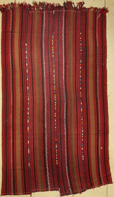 Djajim alt, Persien, ca. 60 Jahre, Wolle auf Wolle, ca. 330 x 185 cm, EHZ: 2, (mehrere kleine Löcher)