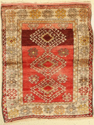 Konya alt, Türkei, um 1930, Wolle auf Wolle, ca. 146 x 117 cm, EHZ: 3-4