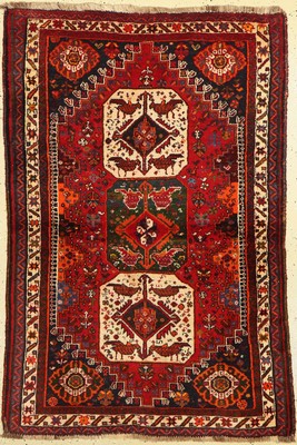 Ghaschgai alt, Persien, um 1940, Wolle auf Wolle, ca. 159 x 106 cm, EHZ: 3