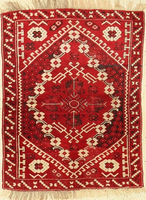 Bergama alt, Türkei, um 1930, Wolle auf Wolle, ca. 113 x 86 cm, EHZ: 3
