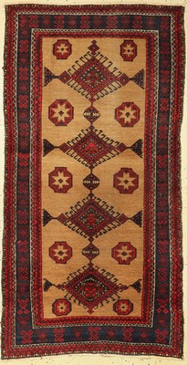 Belutsch alt, Persien, ca. 50 Jahre, Wolle auf Baumwolle, ca. 178 x 92 cm, EHZ: 3-4