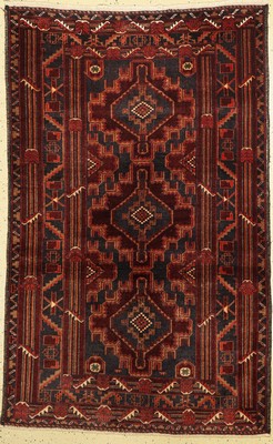 Zakini alt, Afghanistan, ca. 60 Jahre, Wolle auf Wolle, ca. 193 x 122 cm, EHZ: 3