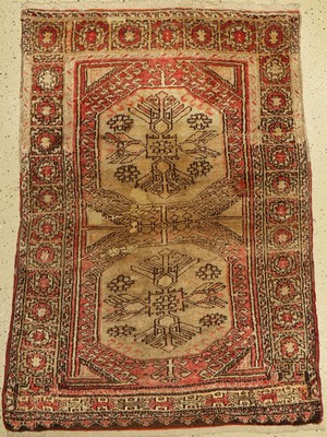 Kozak Yatak alt, Türkei, um 1930, Wolle aufWolle, ca. 160 x 120 cm, EHZ: 3