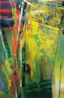 Gerhard Richter, geb. 1932, Victoria I, Farboffset auf Karton, rechts unten handsigniert und dat. 1987, limitierte Editionfür verdiente Mitarbeiter ...