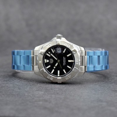 TAG HEUER Aquaracer ungetragene Damenarmbanduhr, Schweiz um 2020, Automatik, Ref. WBD2310.BA0740, Edelstahlgeh. inkl. orig. Gliederband m. Faltschl., ...