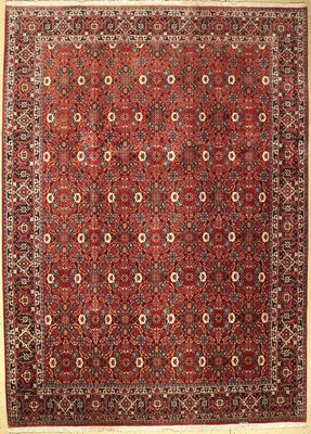 Bidjar fein, Persien, ca. 40 Jahre, Korkwolle, ca. 355 x 255 cm, guter Zustand (gereinigt)
