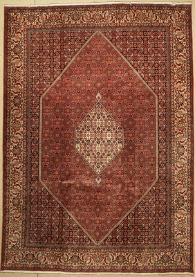Bidjar, Persien, ca. 40 Jahre, Wolle auf Baumwolle, ca. 342 x 246 cm, EHZ: 2.(gereinigt
